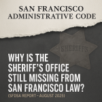 Admin Code Missing SFSO