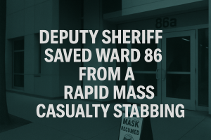 Deputy Saves ZSFGH Ward 86 from Mass Stabbing